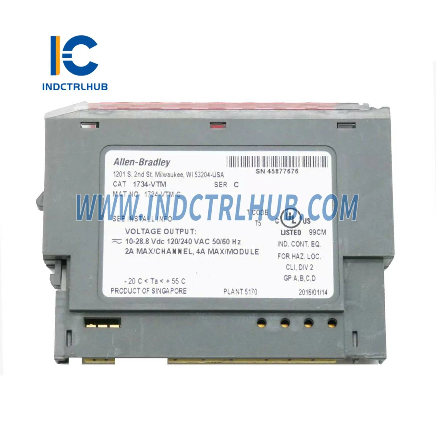 ALLEN BRADLEY 1734-VTM POINT I/O Модул за напрежение на терминал