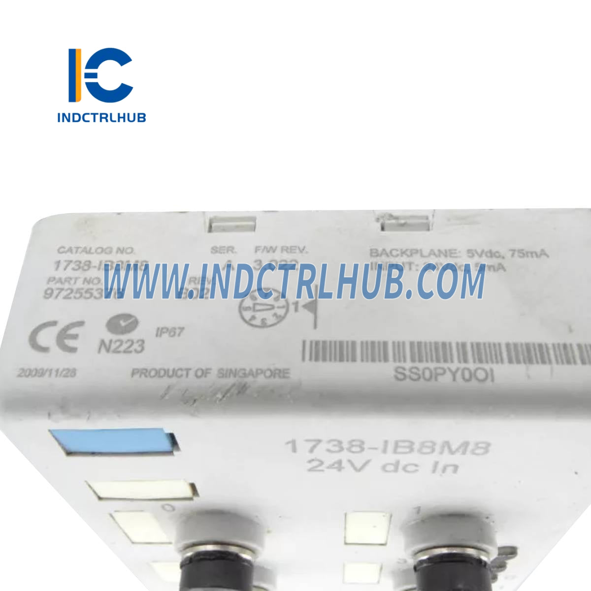 אלן ברדלי 1738-IB8M8 מודול כניסה דיגיטלית ArmorPoint