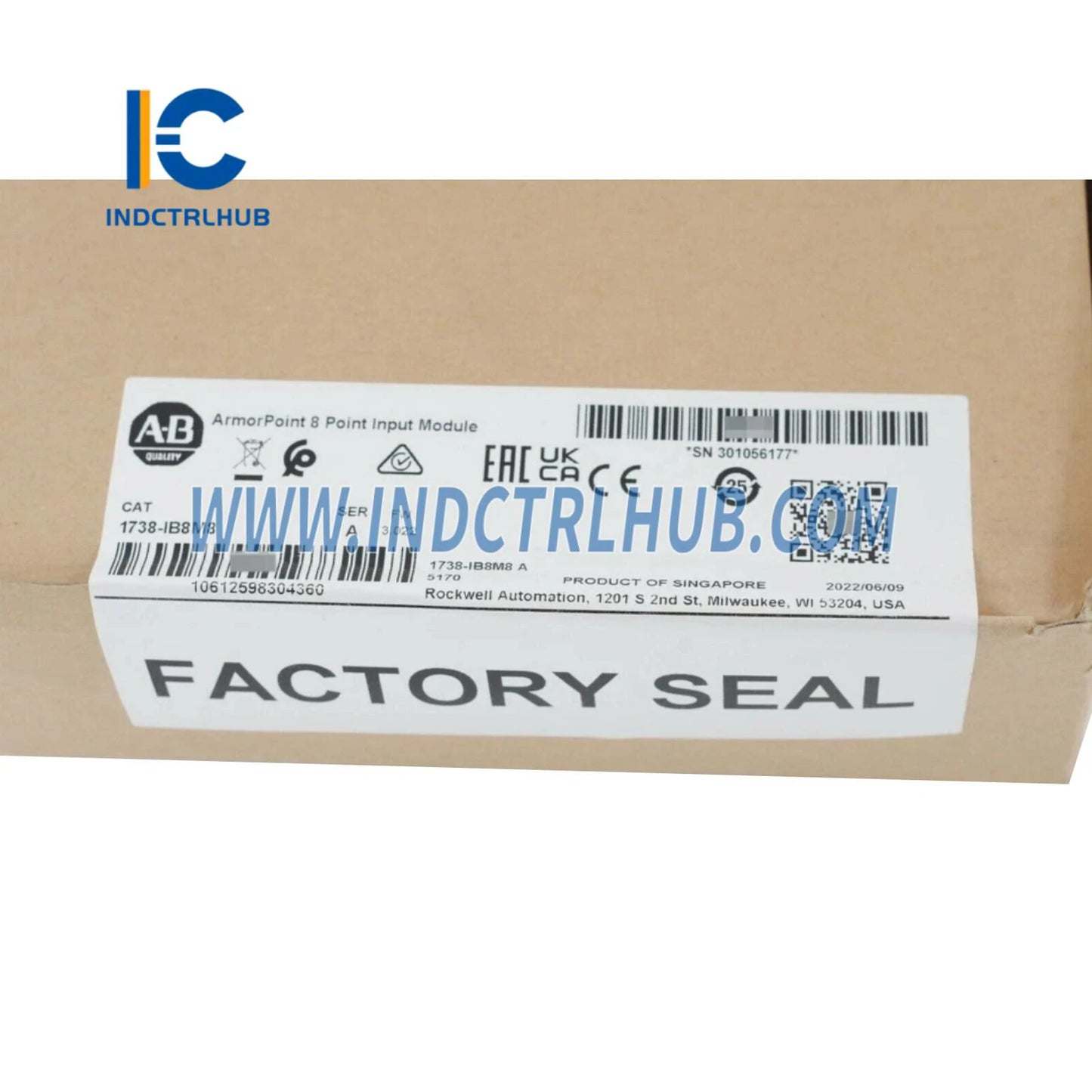 ALLEN BRADLEY 1738-IB8M8 ArmorPoint Digital Input Module