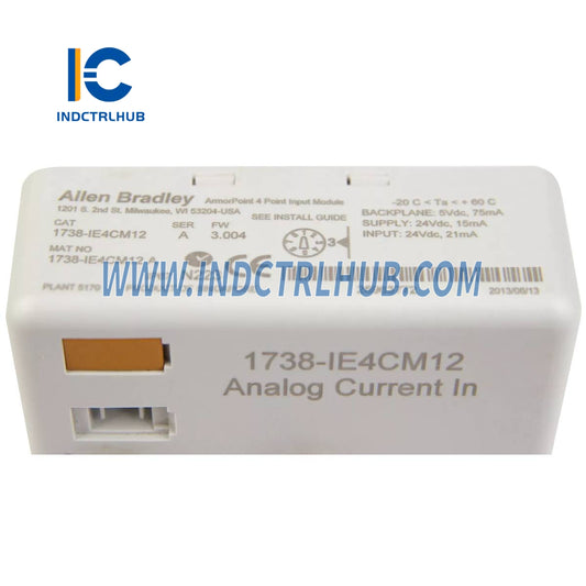 ALLEN BRADLEY 1738-IE4CM12 ArmorPoint 4 Point Input Module