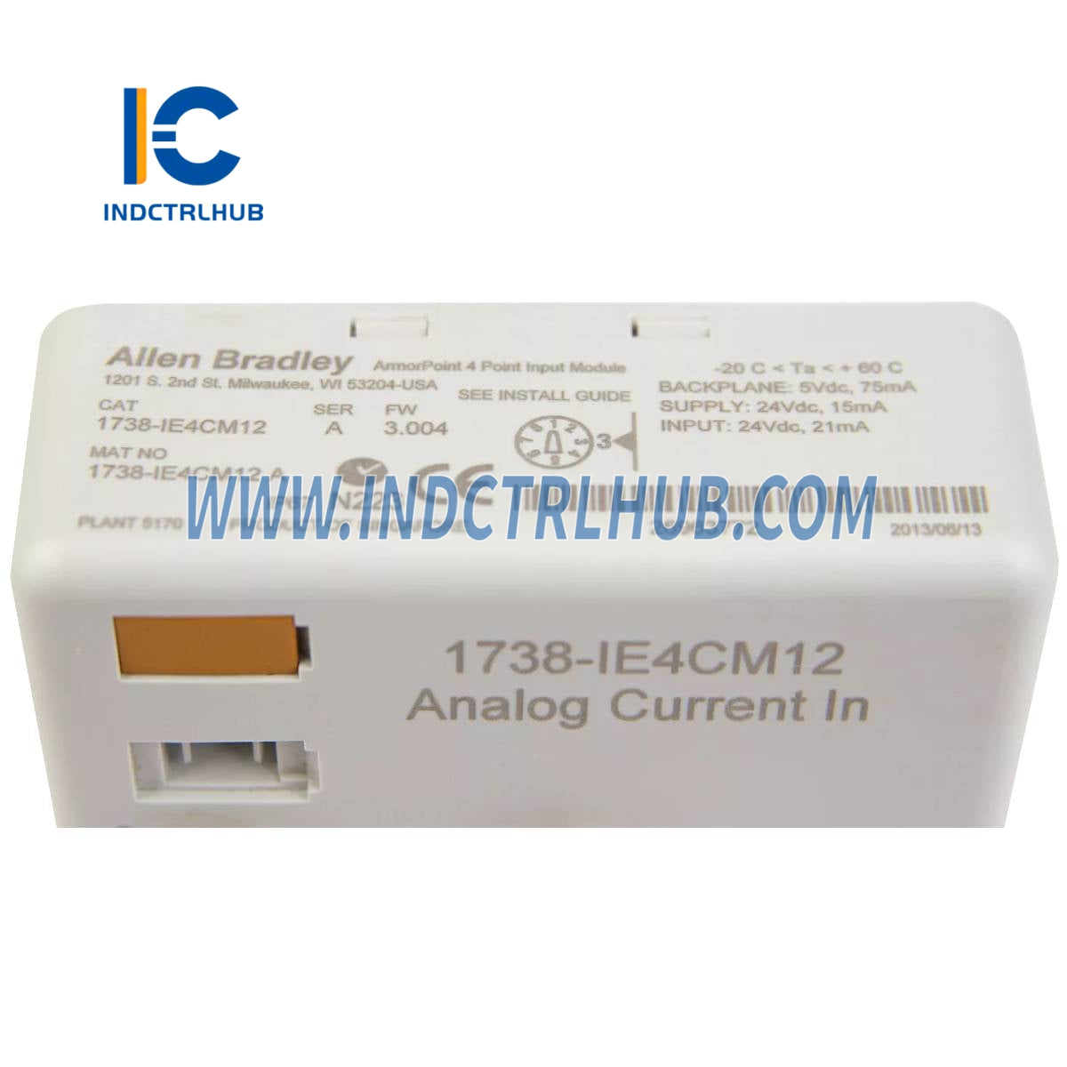 ALLEN BRADLEY 1738-IE4CM12 ArmorPoint 4 Point Input Module