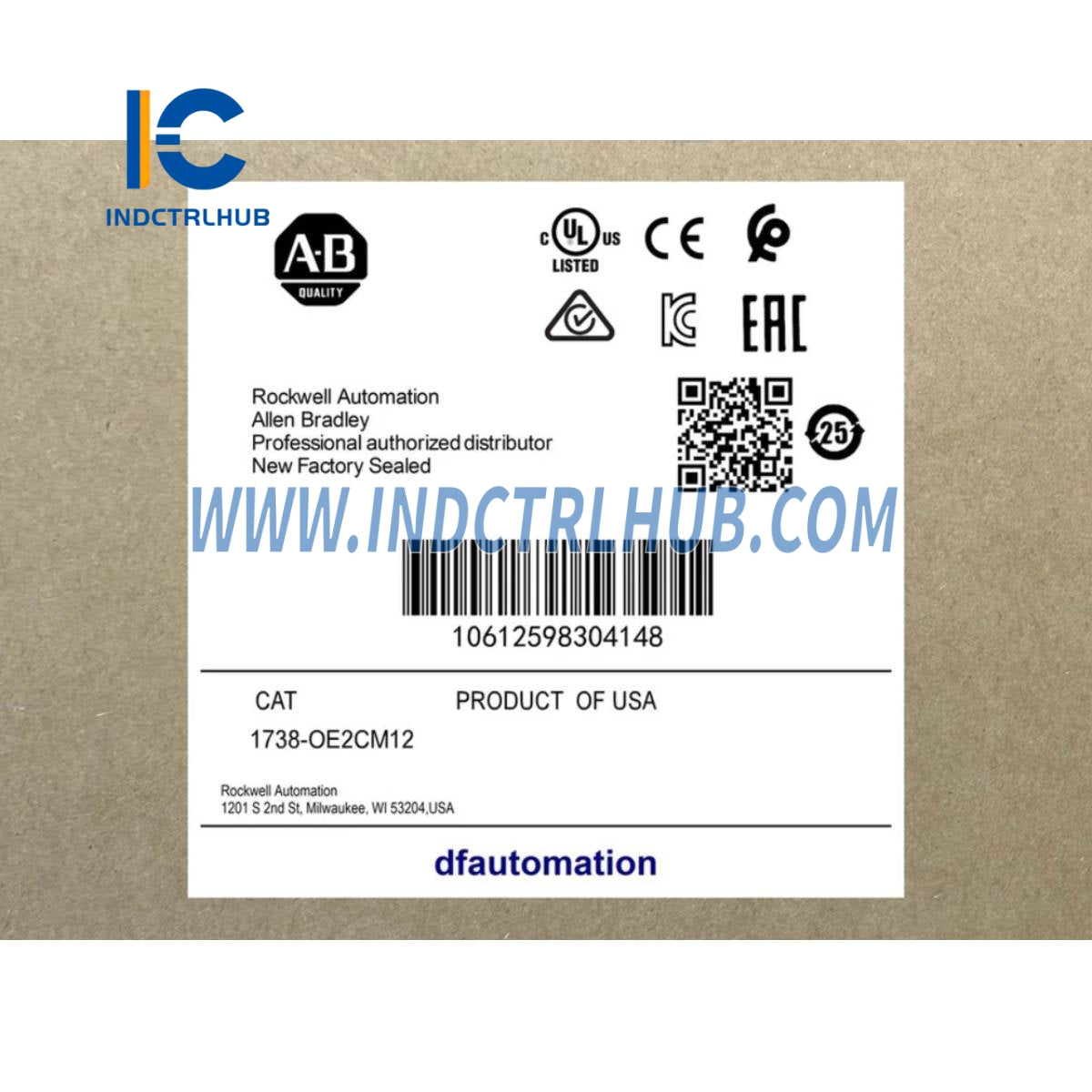 ALLEN BRADLEY 1738-OE2CM12 ArmorPoint 24V DC analóg kimeneti modul