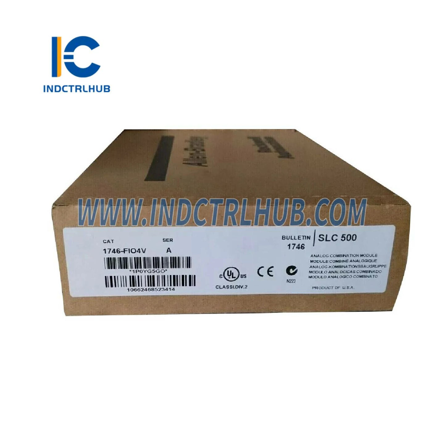 ALLEN BRADLEY 1746-FIO4V/A Analóg Bemenet/Kimenet Modul