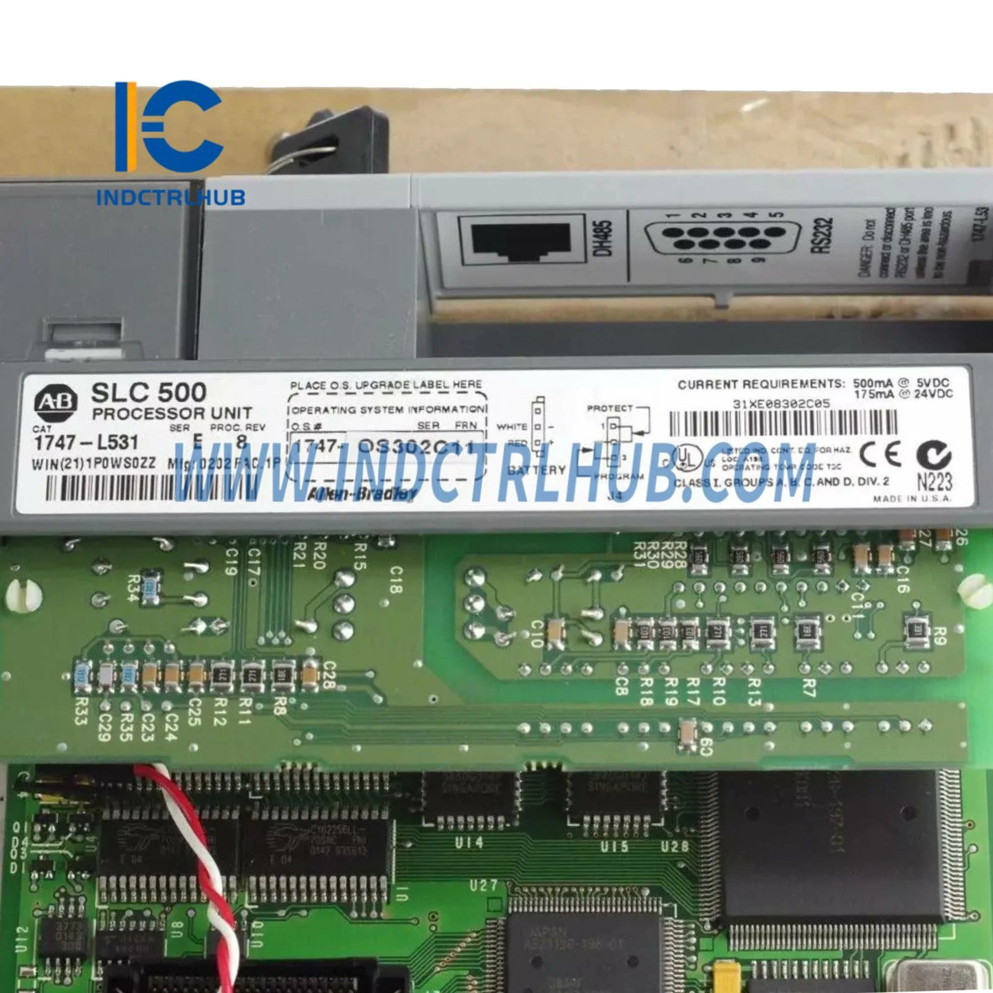 ALLEN BRADLEY 1747-L531/E Procesor pre modulárny ovládač SLC 500