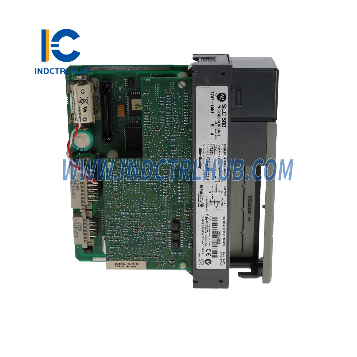 ALLEN BRADLEY 1747-L551/C מעבד לבקר מודולרי SLC 500