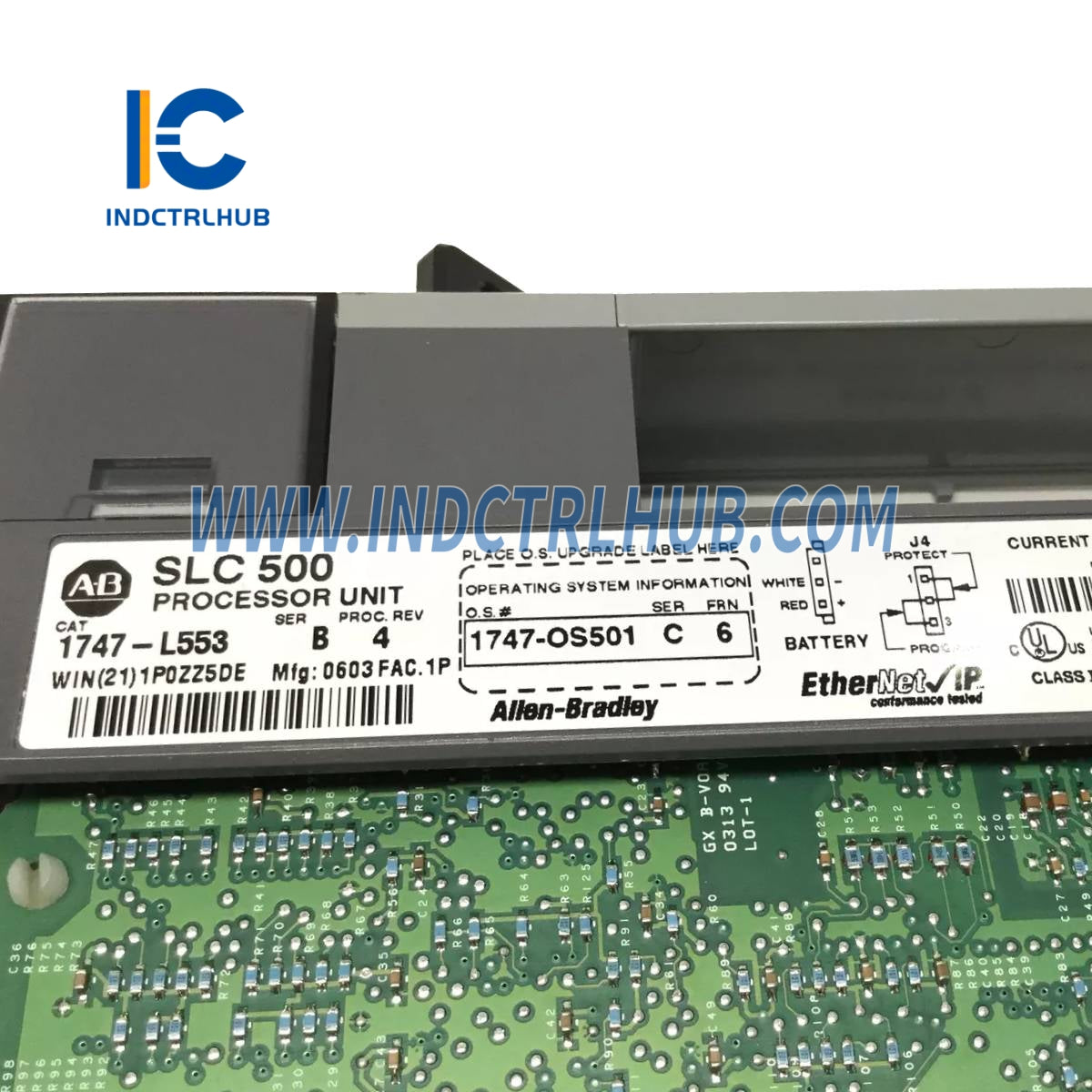 ALLEN BRADLEY 1747-L553/B Processor for SLC 500 Modular Controller