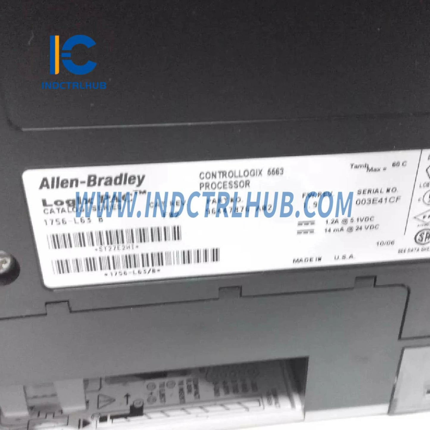 ALLEN BRADLEY 1756-L63/B ControlLogix Kontrol Cihazı ve Bellek Kartı