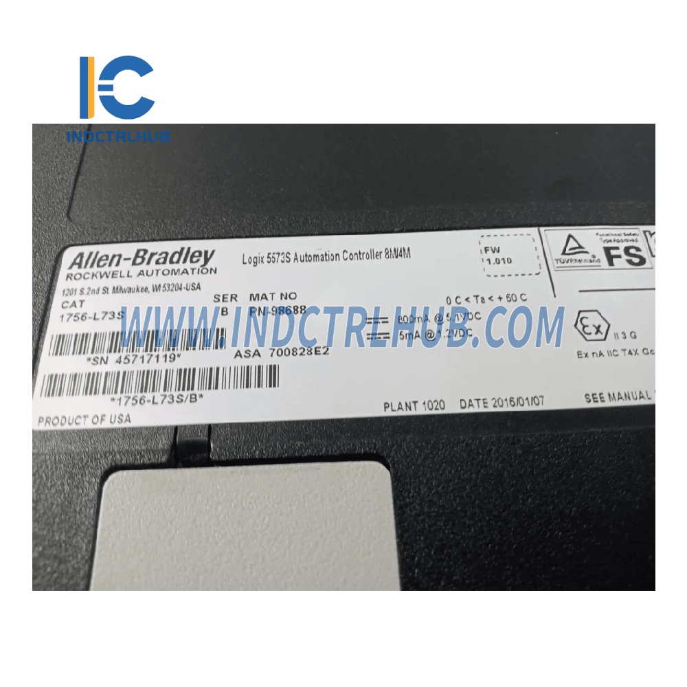 Allen-Bradley 1756-L73S GuardLogix 5570 kontrolieri