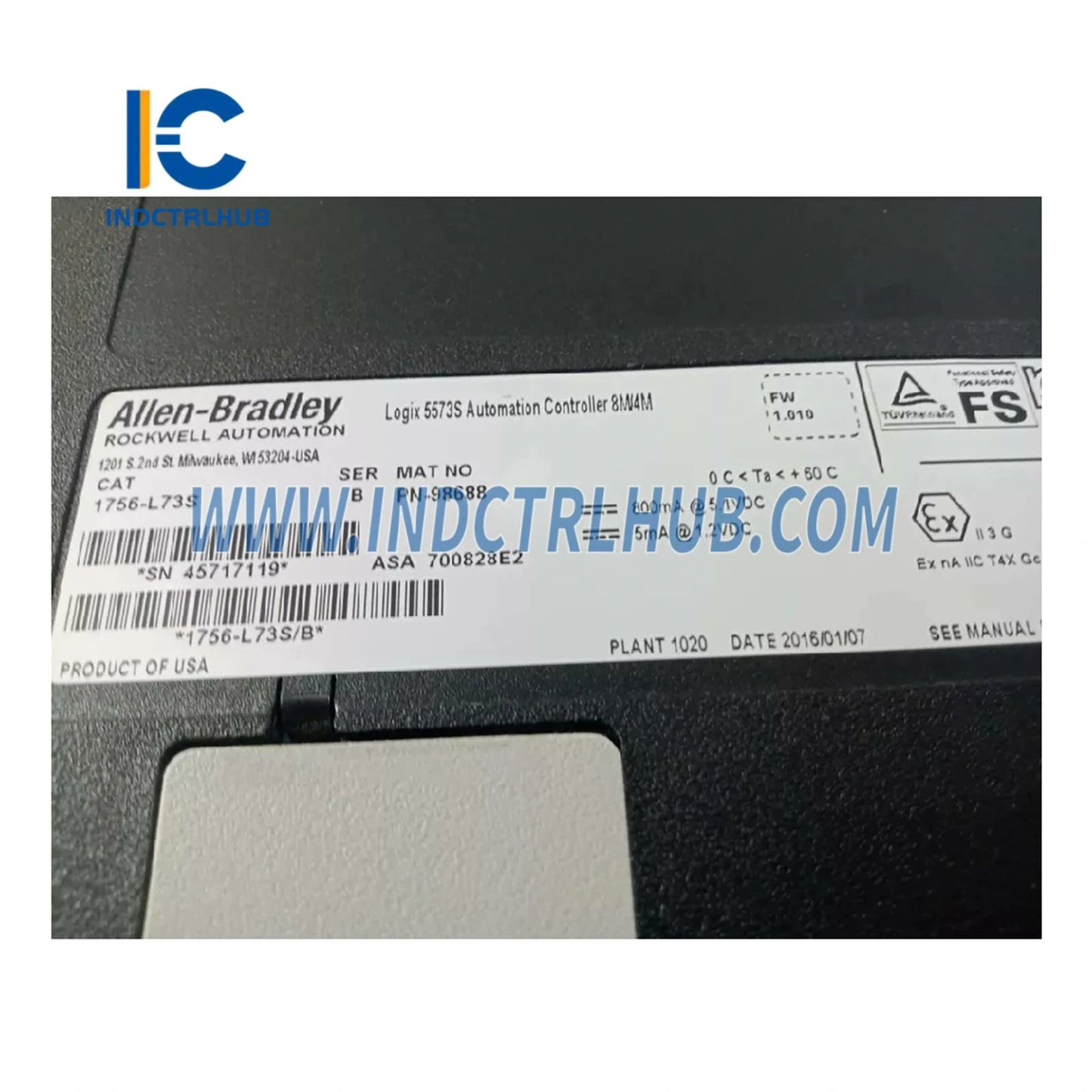 Allen-Bradley 1756-L73S GuardLogix 5570 Kontroleri