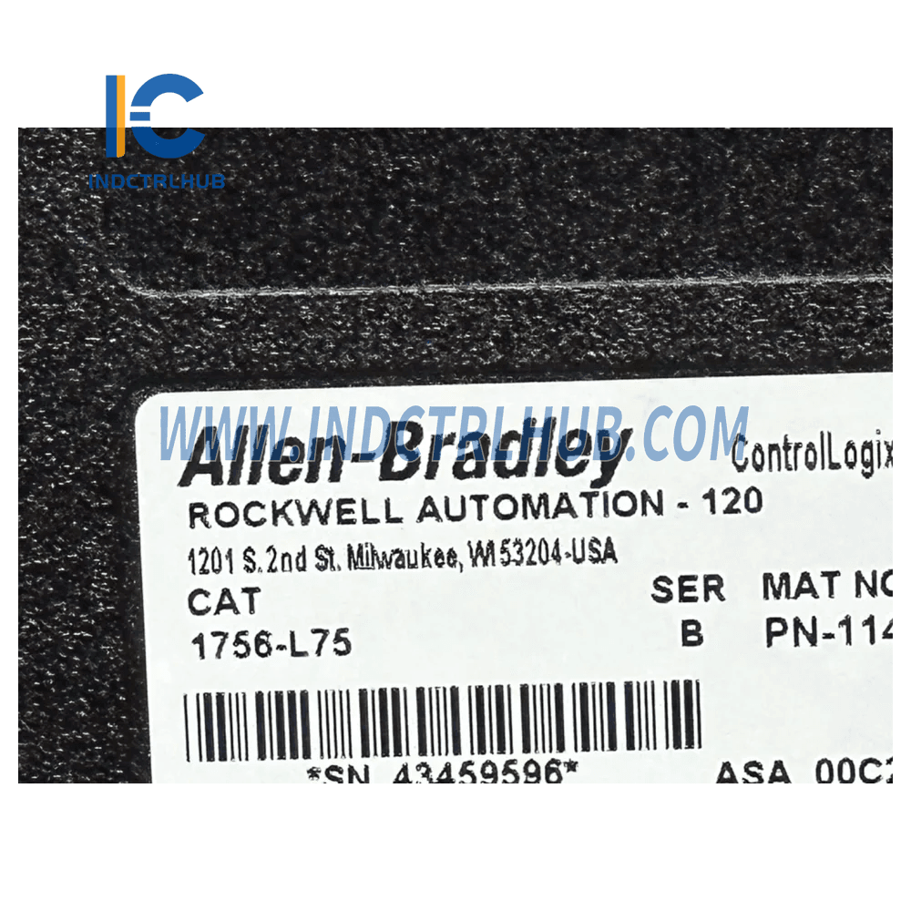 Allen-Bradley 1756-L75/B ControlLogix protsessor moduli
