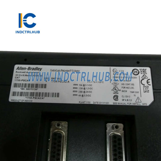 ALLEN BRADLEY 1756-PSCA2 ControlLogix адаптер за шаси на резервно захранване