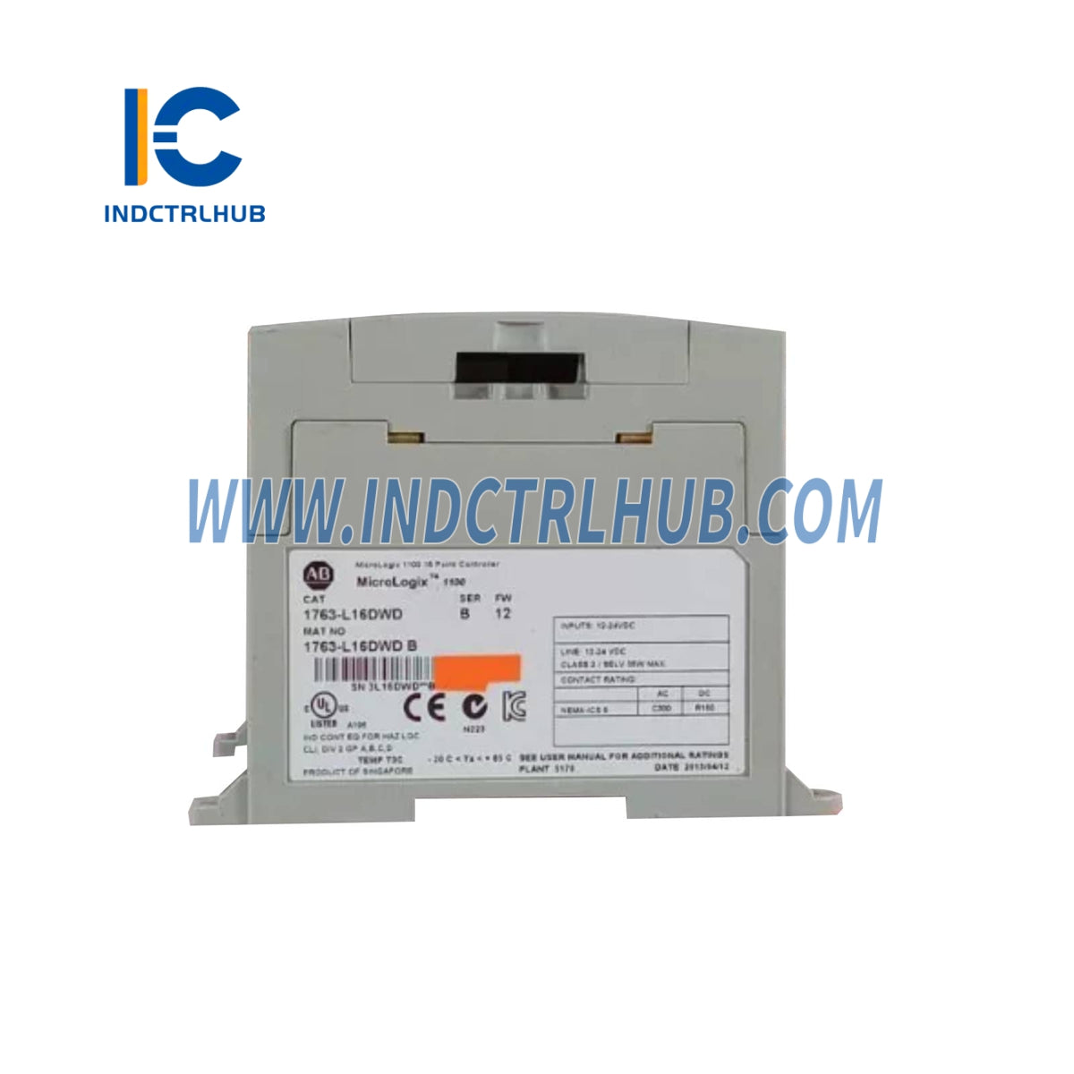 ALLEN BRADLEY 1763-L16DWD Compact MicroLogix PLC