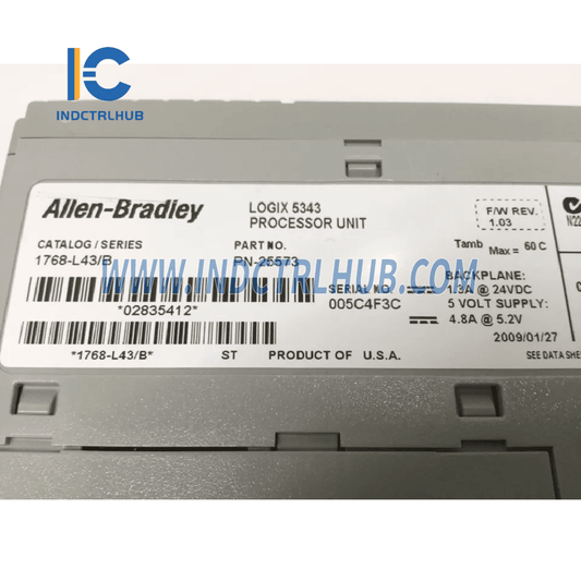 Allen-Bradley 1768-L43/B CompactLogix Series Industrial Controller