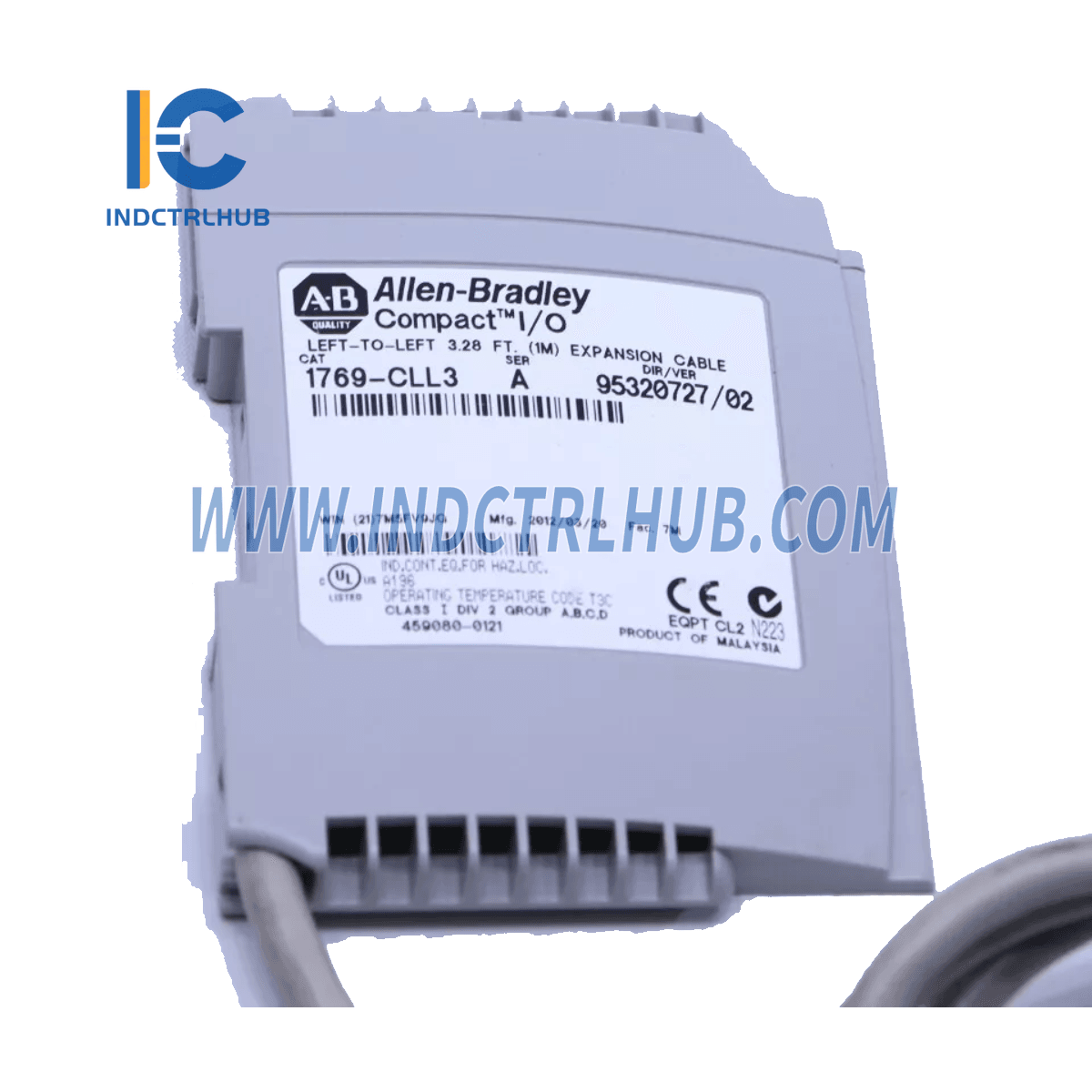 Allen-Bradley 1769-CLL3 CMPLX 1 m kreisais uz kreiso autobusa paplašinājuma kabelis