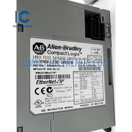 Allen-Bradley 1769-L23E-QBFC1B CMPLX 512KB Enet DI/O AI/O riadič