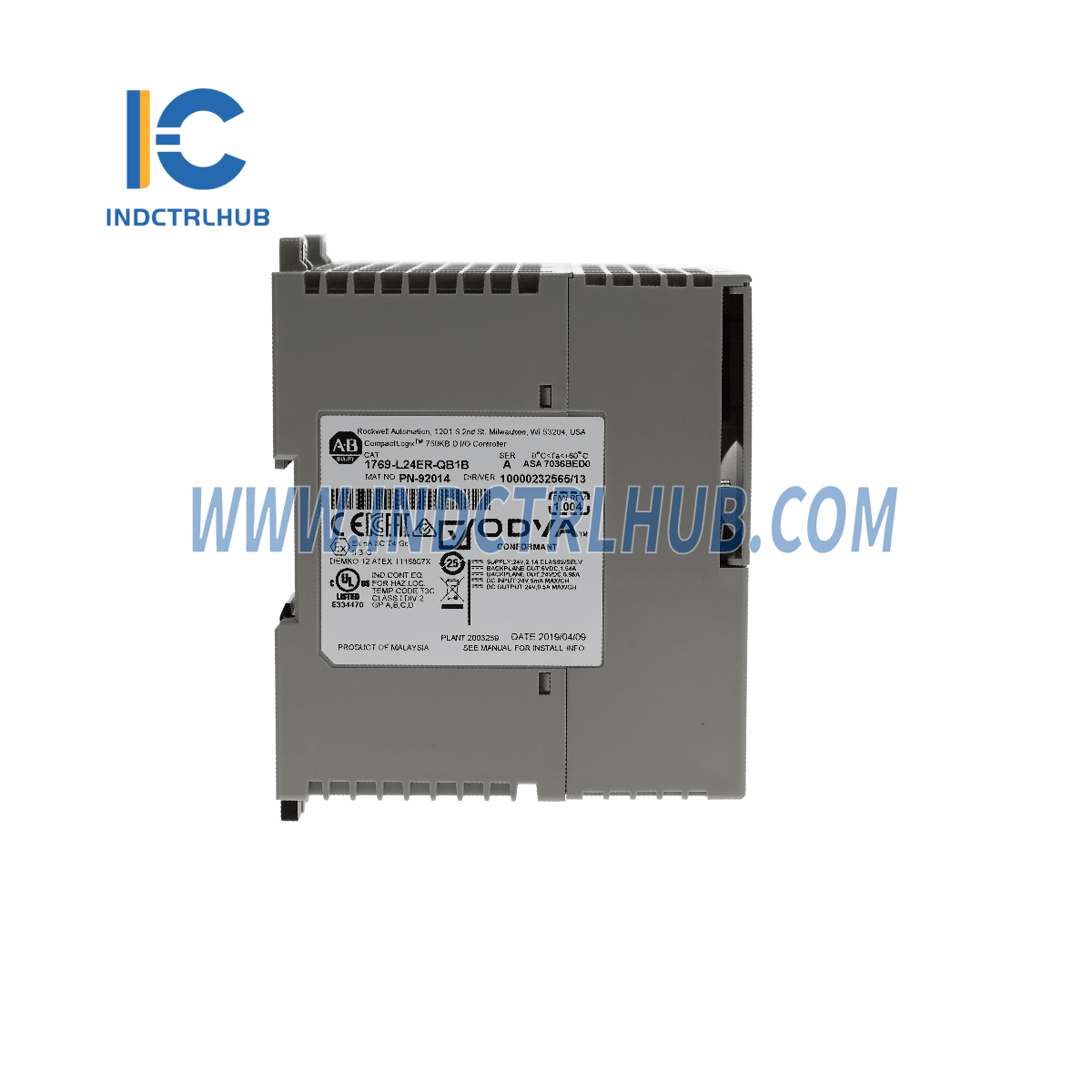 Allen-Bradley 1769-L24ER-QB1B Bộ điều khiển CompactLogix 750KB DI/O
