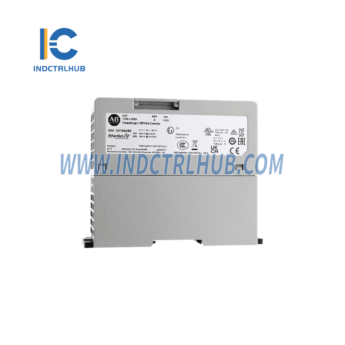 Allen-Bradley 1769-L30ER CompactLogix 1 MB ENet kontrolieris