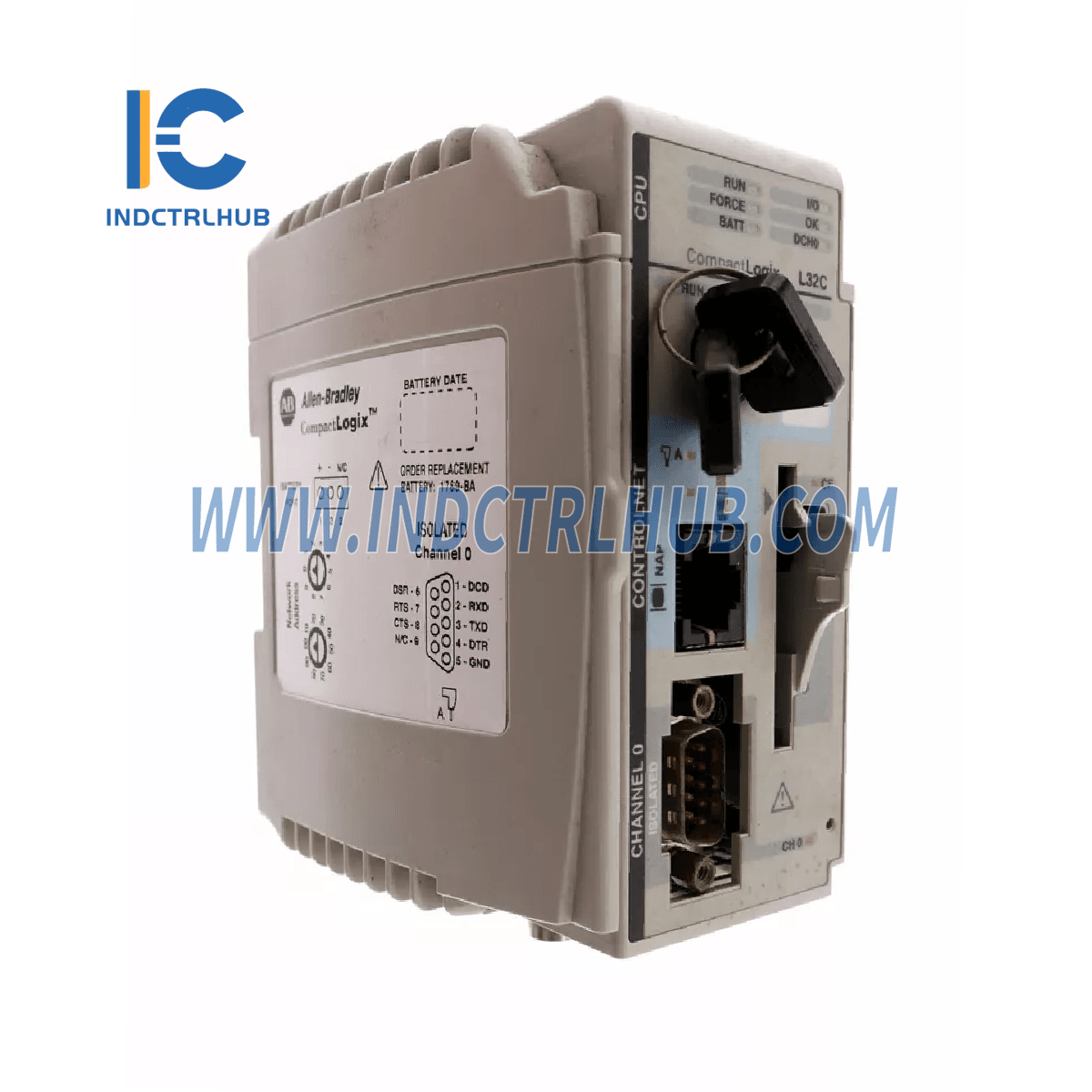 Allen-Bradley 1769-L32C CompactLogix 750KB ControlNet Nazoratchisi