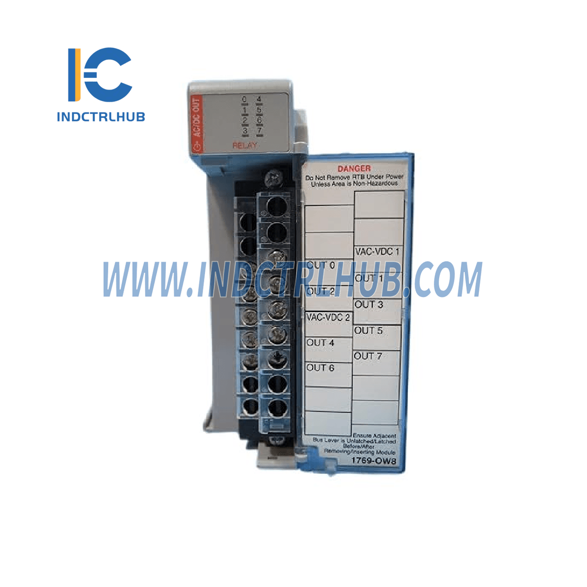 Allen-Bradley 1769-OW8 CompactLogix 8 punktu izejas releja modulis