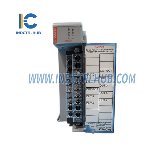 Allen-Bradley 1769-OW8 CompactLogix 8-bodový D/O relé modul