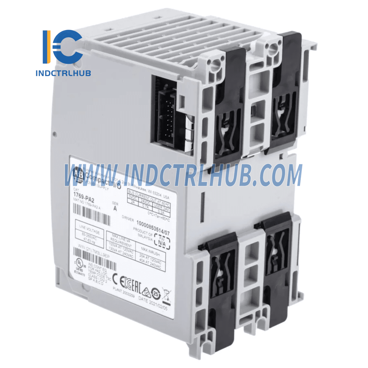 Allen-Bradley 1769-PA2 CompactLogix AC 2A/0.8A barošanas avots