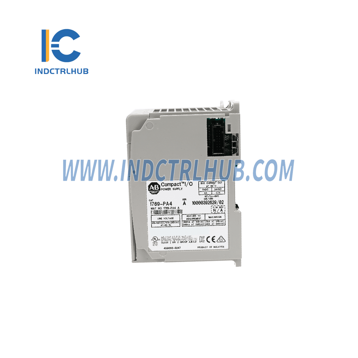 Allen-Bradley 1769-PA4 CMPLX Fonte de Alimentação AC Selecionável 4A/2A