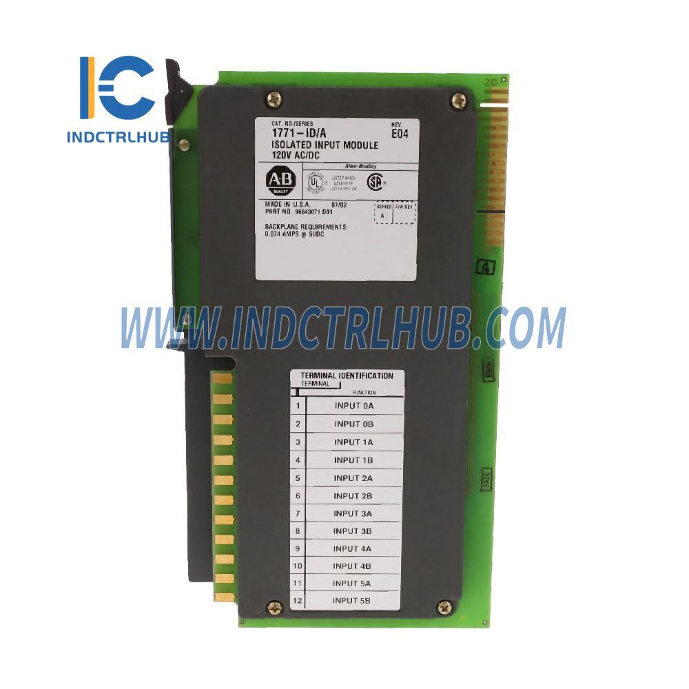 ماژول ورودی ایزوله AC/DC 1771-ID PLC5 آلن-برادلی