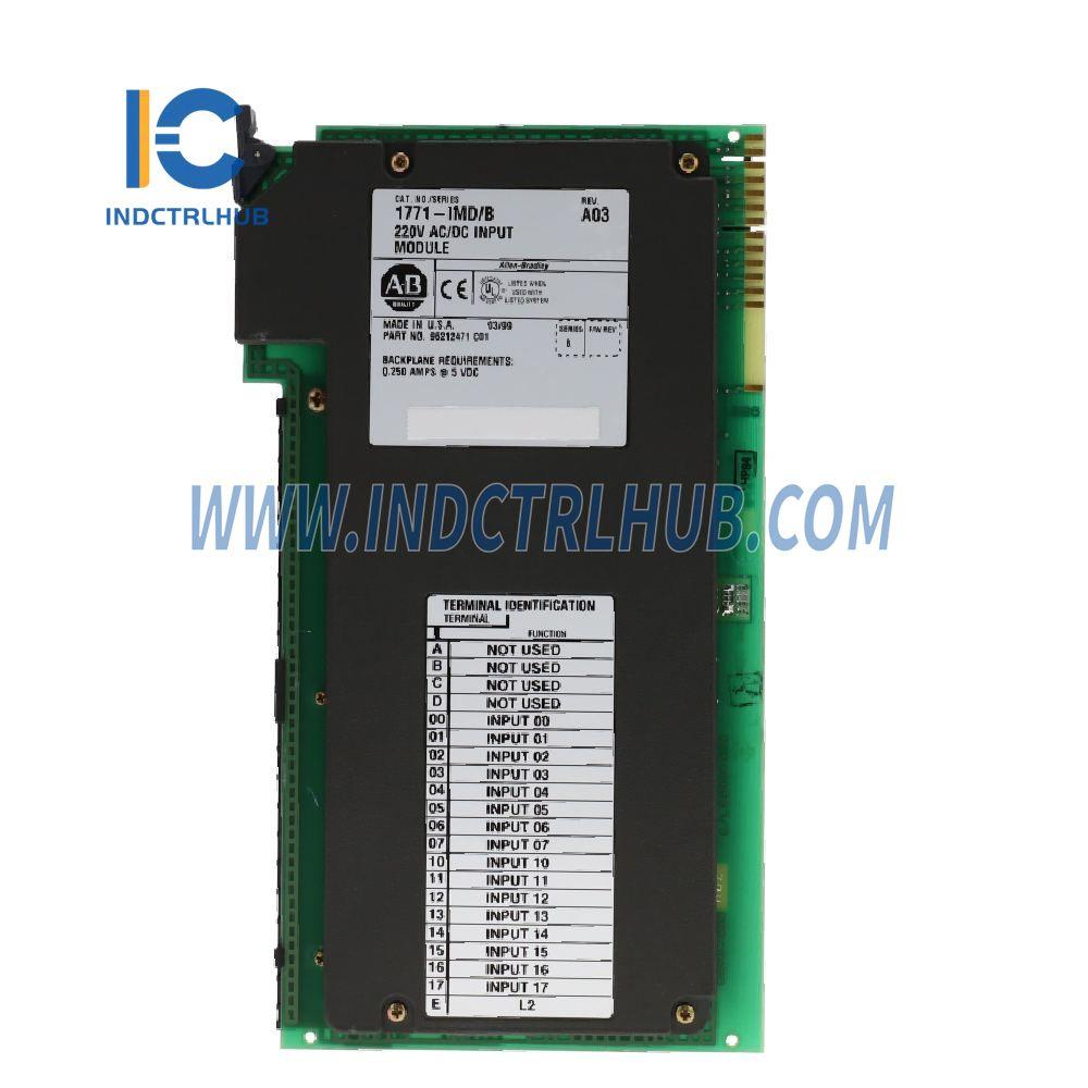 ماژول ورودی AC/DC سری B 1771-IMD PLC5 آلن-برادلی