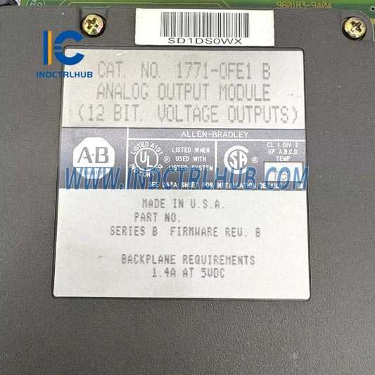 Mô-đun Đầu ra Analog ALLEN BRADLEY 1771-OFE1