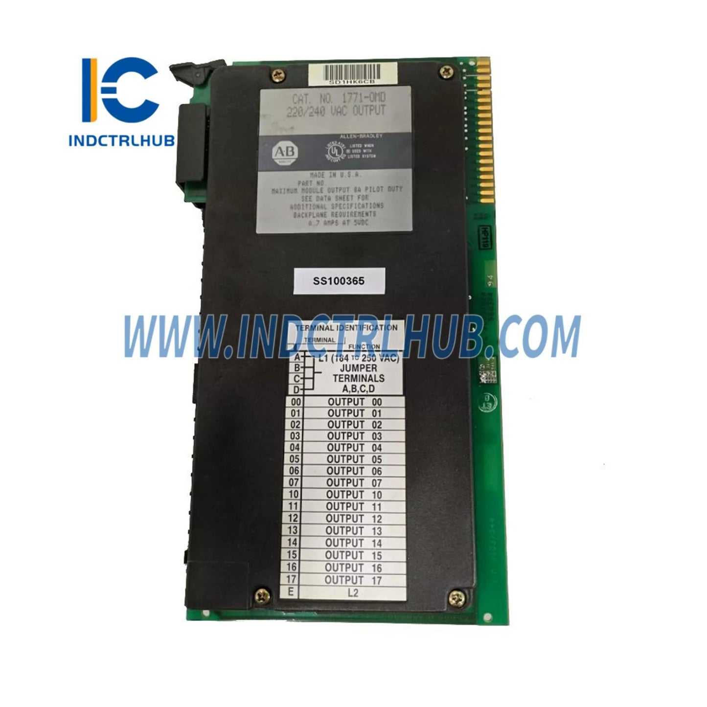 Módulo de Salida Ac de la Serie B 1771-OMD de Allen-Bradley PLC5