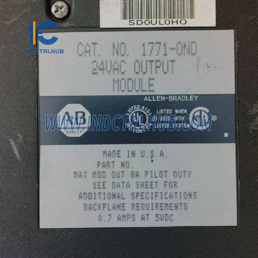 מודול פלט AC סדרה B Allen-Bradley PLC5 1771-OND