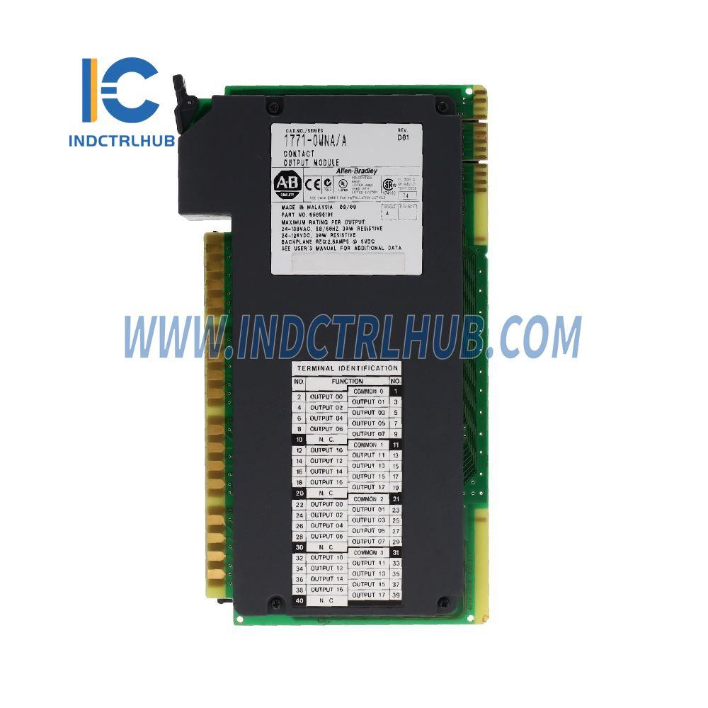 Allen-Bradley PLC-5 1771-OWNA Point Digital Output Module