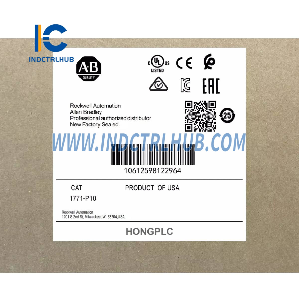 ماژول منبع تغذیه ALLEN BRADLEY 1771-P10