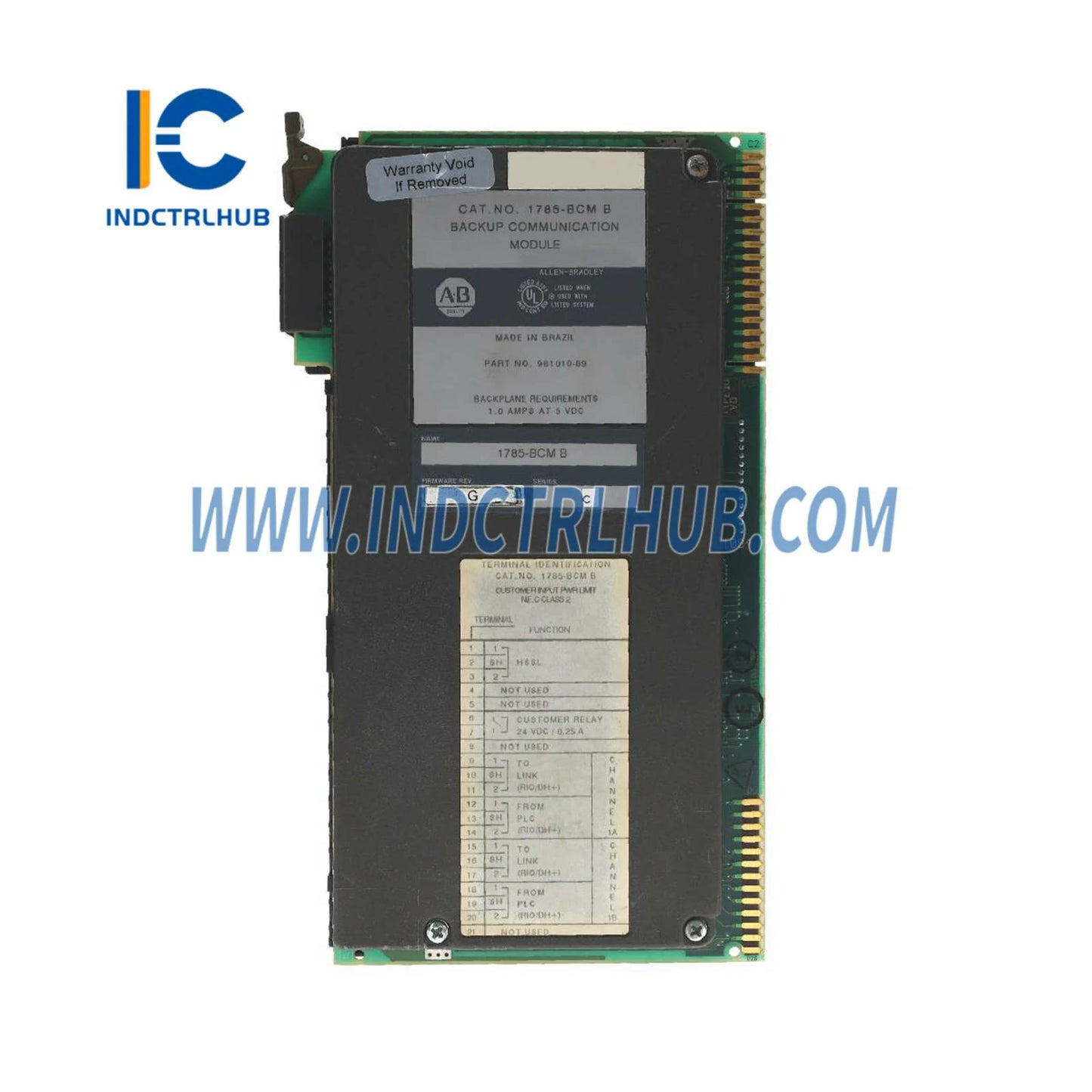 ALLEN BRADLEY 1785-BCM PLC-5 rezerves komunikācijas modulis