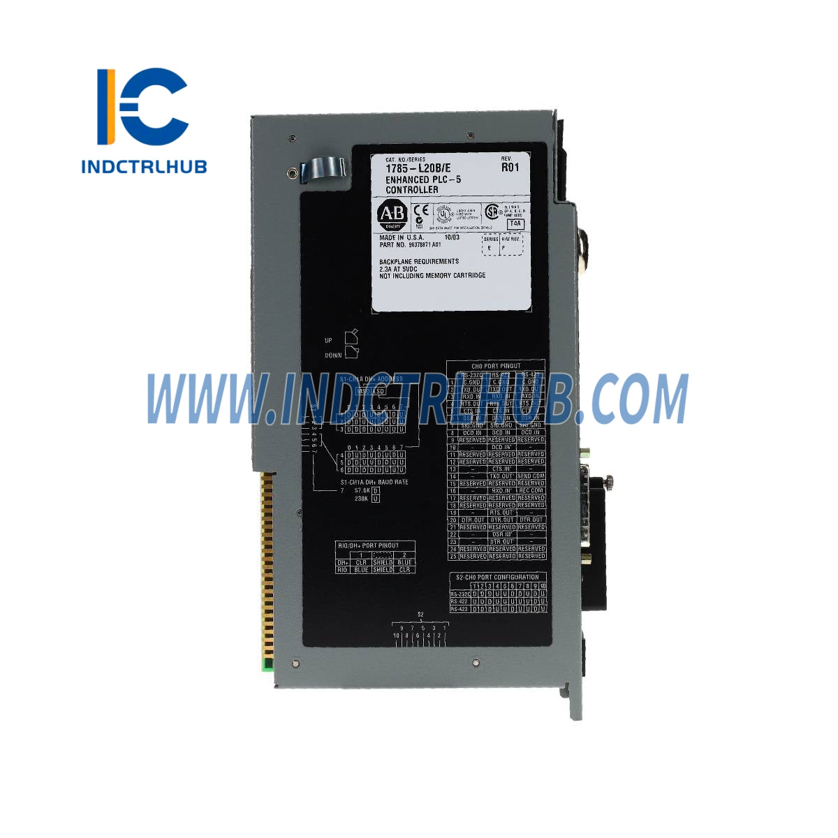 ALLEN BRADLEY 1785-L20B PLC-5/20 Programmable Logic Controller