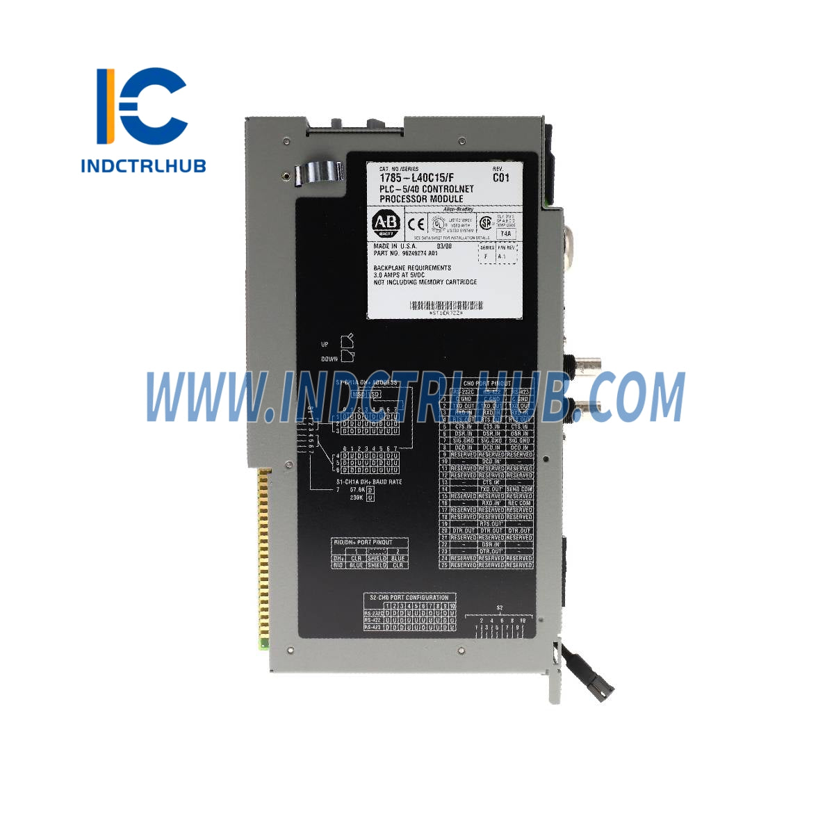 אלן ברדלי 1785-L40C15 PLC-5 ControlNet 1.5 מעבד