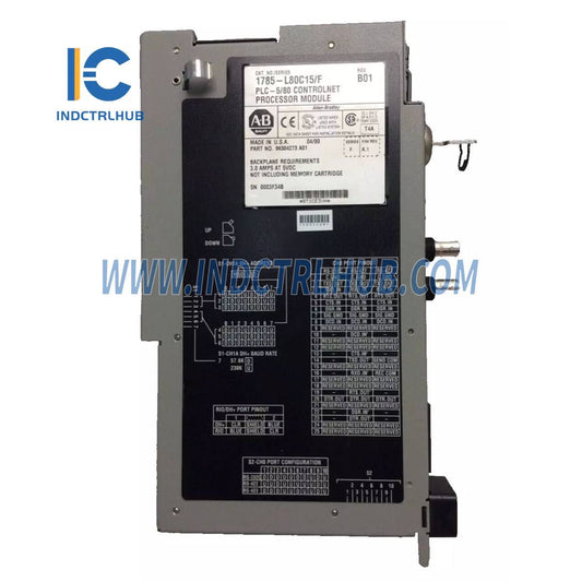 Allen-Bradley 1785-L80C15 PLC-5 ControlNet 1.5 Procesor