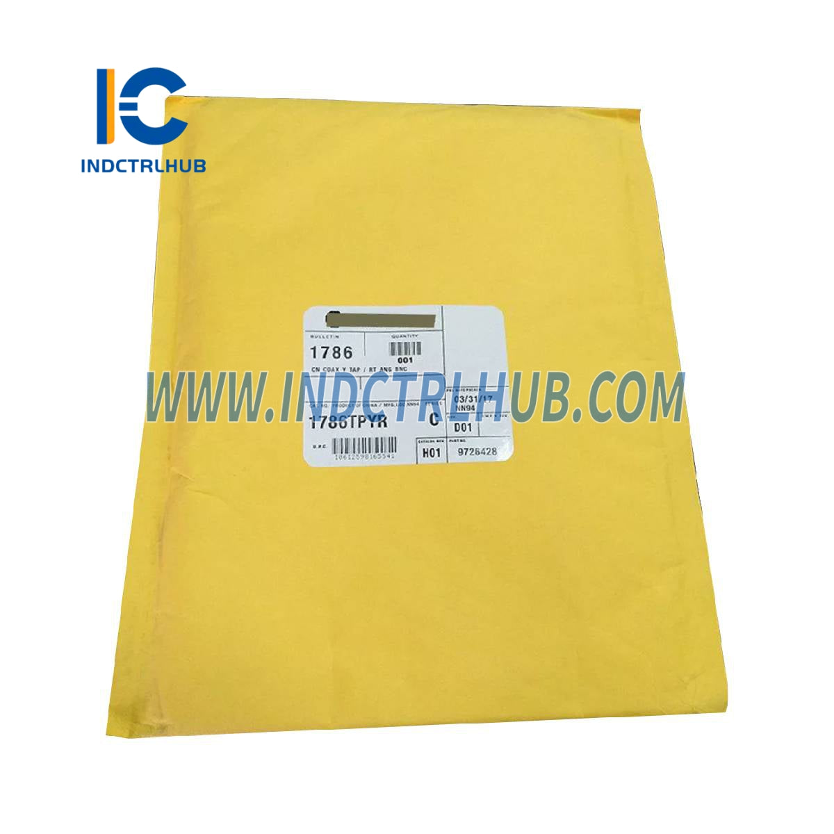 אלן ברדלי 1786-TPYR ControlNet קואקסיאלי זווית ימין Y-טאפ