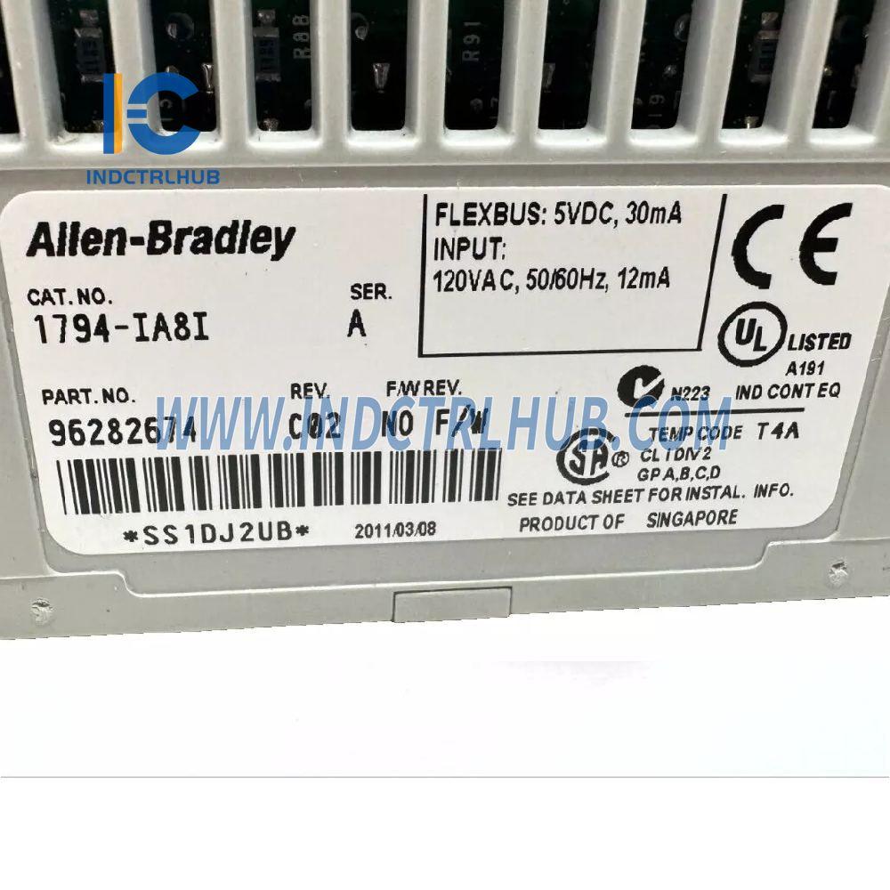 Allen-Bradley 1794-IA8I FLEX I/O AC digitálne vstupné moduly