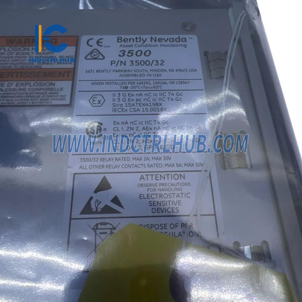 בנטלי נבדה 3500/32 184631-02 מודול ממסר 4-ערוצים