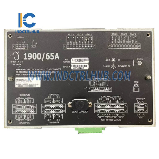 Bently Nevada 1900/65A-01-00-01-00-00 Umumiy Maqsadli Uskuna Monitori