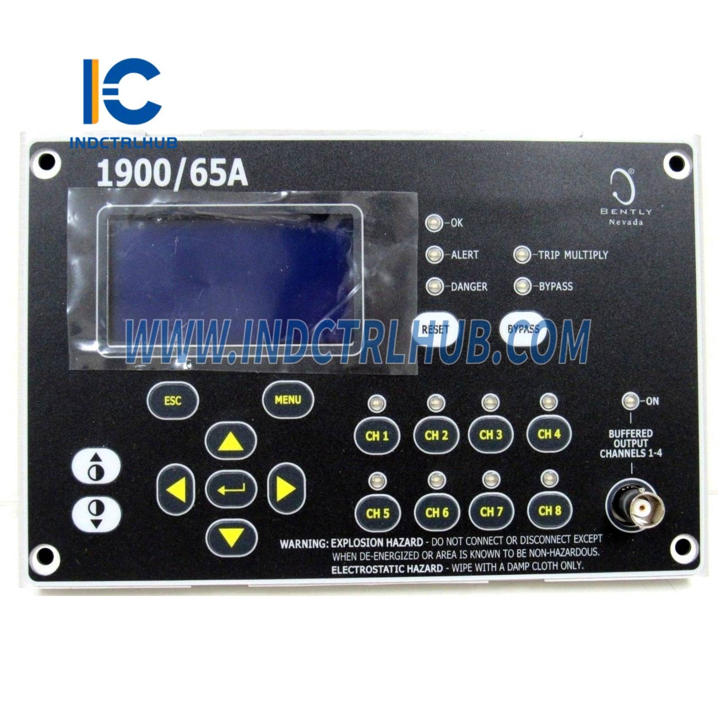 Monitor de Equipamento de Uso Geral Bently Nevada 1900/65A-A00-B01-C01-D01-E01