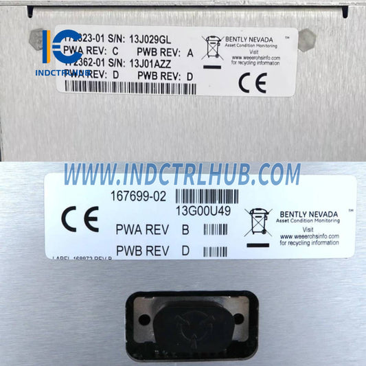 Bently Nevada 1900/65A 167699-02+172323-01 Monitor opreme za opštu namenu