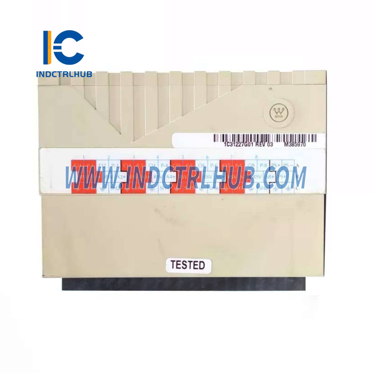 Emerson Ovation 1C31227G01 Módulo Base de Entrada Analógica