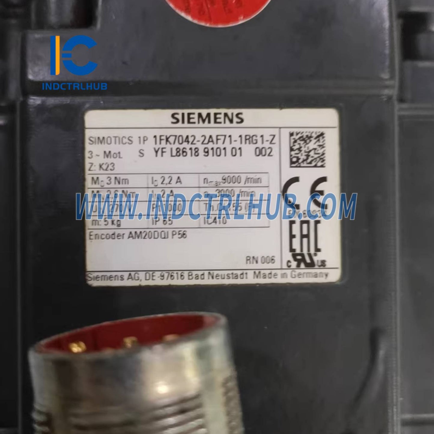 Siemens 1FK7042-5AF71-1FA3 SIMOTICS S synchronný servomotor