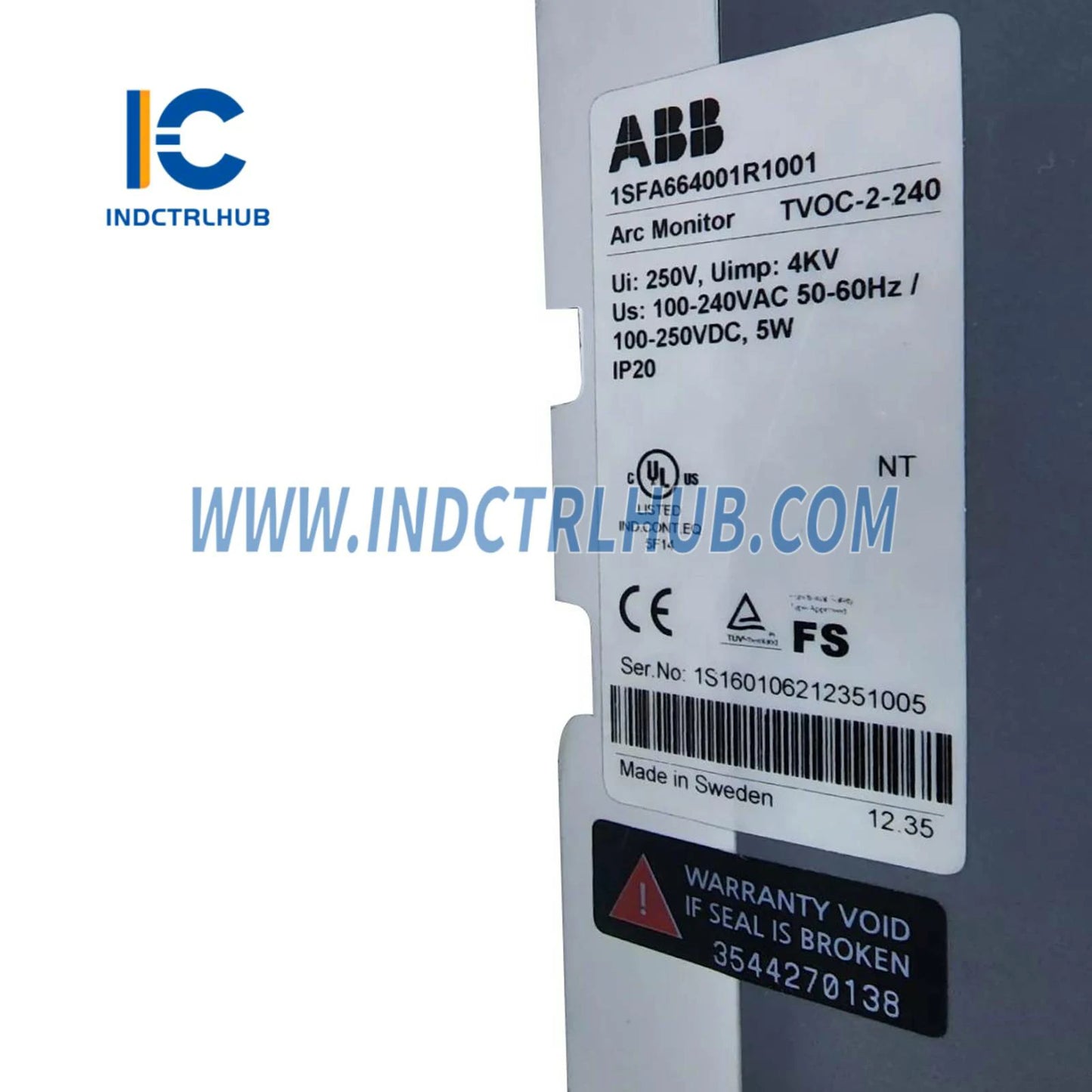 1SFA664001R1001 | ABB TVOC-2-240 loka monitors