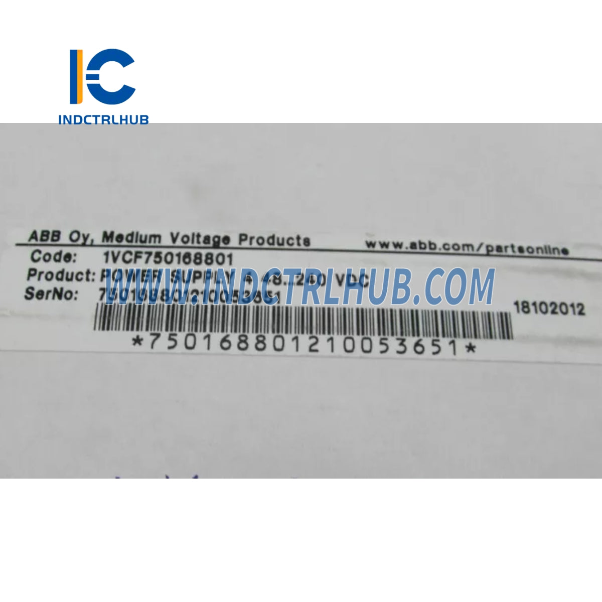 1VCF750168801 | ספק כוח ABB 4 48...240 VDC