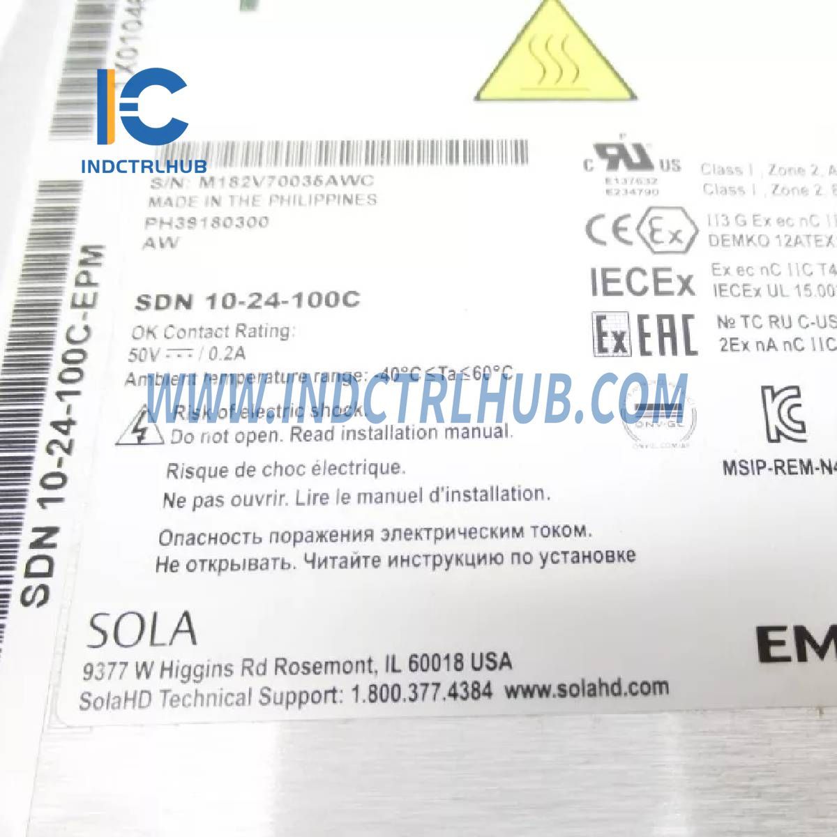 EMERSON 1X01046H01L DeltaV modul hromadného napájania
