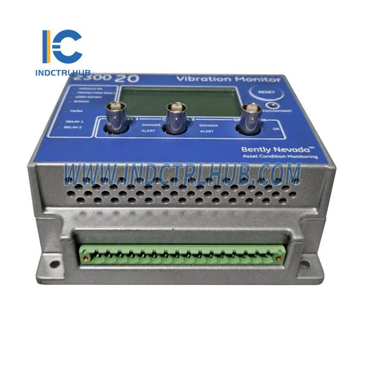 BENTLY NEVADA 2300/20-00 Monitor 4-20 mA kimenetekkel