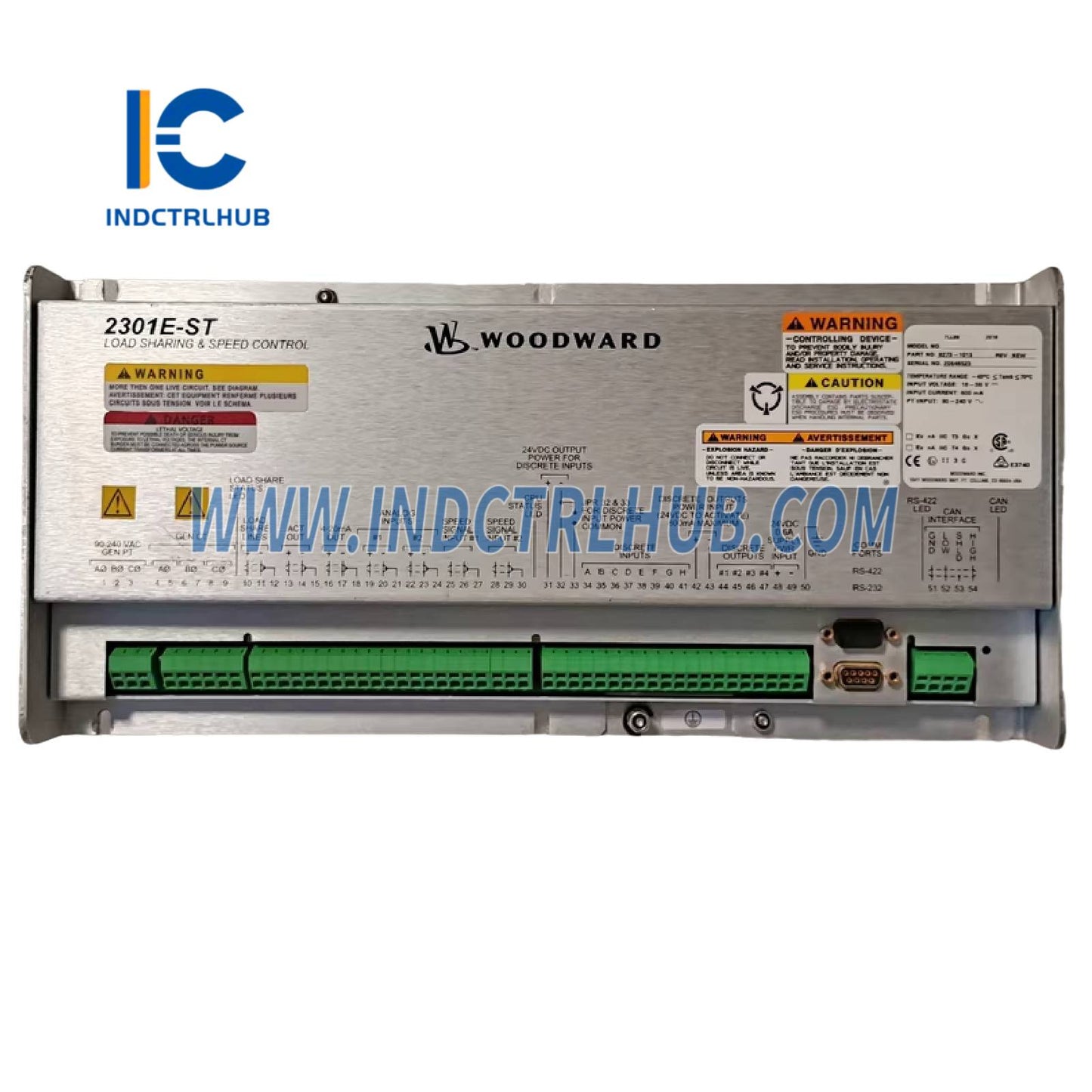 Control Digital de Gobernador Woodward 2301E-ST